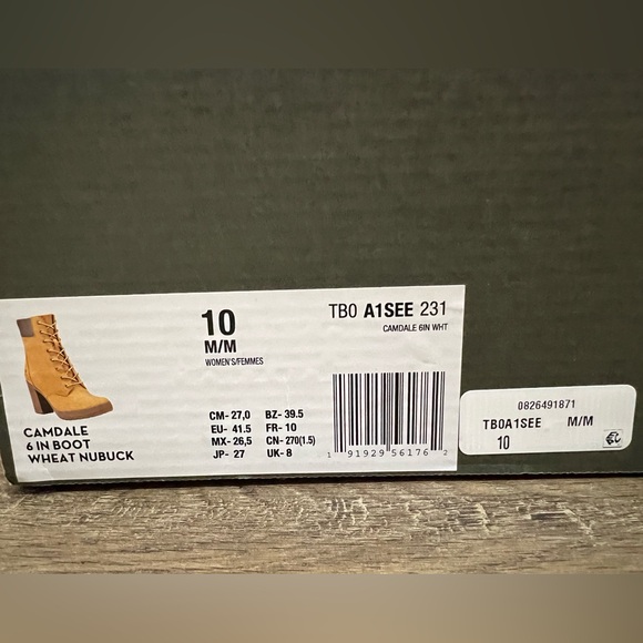 Timberland high heel boots. Size 10 . Only worn 2x - Picture 8 of 8